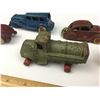 Image 3 : LOT OF ANTIQUE CAST IRON TOY CARS