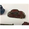 Image 4 : LOT OF ANTIQUE CAST IRON TOY CARS