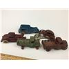 Image 7 : LOT OF ANTIQUE CAST IRON TOY CARS