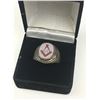 Image 2 : FREEMASON MASONIC RING (VINTAGE)  *STERLING SILVER*
