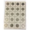 Image 2 : PAGE LOT OF 20-CANADA 50 CENT PIECES (1970)