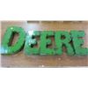 Image 3 : JOHN DEERE SIGN (METAL) *JOHN 27" X 12.5" X 2"* (DEERE 31.5" X 12" X 2")