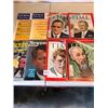 Image 1 : LOT OF 8 MAGAZINES (TIME, NEWSWEEK, ETC…) *64-65*