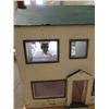 Image 2 : DOLL HOUSE (FOLK ART) *HANDMADE* (35" X 24.5" X 11.5")