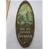 Image 2 : PLAQUE AND CHICAGO LEDGER FROM 1914 (BE OF GOOD COURAGE)
