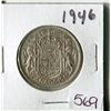 Image 1 : 50 CENT COIN (CANADA) *1946* (SILVER)