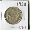 Image 1 : 50 CENT COIN (CANADA) *1952* (SILVER)