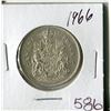 Image 1 : 50 CENT COIN (CANADA) *1966* (SILVER)