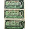 Image 3 : LOT OF 7 DOLLAR BILLS (CANADA) * 7 DIFFERENT PREFIXES; F/P, G/P, H/P, I/P, J/P, K/P, L/P* (1967)