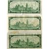 Image 4 : LOT OF 7 DOLLAR BILLS (CANADA) * 7 DIFFERENT PREFIXES; F/P, G/P, H/P, I/P, J/P, K/P, L/P* (1967)