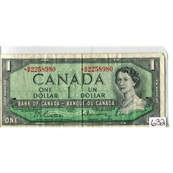 ONE DOLLAR REPLACEMENT NOTE (CANADA) *1954*