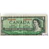 Image 1 : ONE DOLLAR REPLACEMENT NOTE (CANADA) *1954*