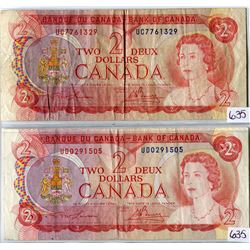 TWO DOLLAR BILL (CANADA) *1954*