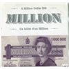 Image 1 : LOT OF 2 NOTES (CANADIAN MILLION DOLLAR BILLS) *2000* (NOVELTY ITEMS)