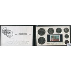 COIN AND STAMP SET WITH COMMEMORATIVE DOLLAR (CANADA) *1534-1984*