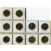 Image 2 : LOT OF 10-50 CENT PIECES (CANADA) (1978 TO 1987) *MISSING 1981* (2 X 1982)