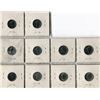 Image 2 : LOT OF 10-TEN CENT COINS (CANADA) (1990 TO 1998) *2 X 1998*