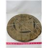 Image 1 : WOODEN BARREL LID (H.J. HEINZ COMPANY CANADA) *WHITE PICKLING AND HOUSEHOLD VINIGAR*  (APPROX 20 INC