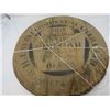 Image 2 : WOODEN BARREL LID (H.J. HEINZ COMPANY CANADA) *WHITE PICKLING AND HOUSEHOLD VINIGAR*  (APPROX 20 INC