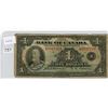 Image 1 : ONE DOLLAR BILL (CANADIAN) *1935*