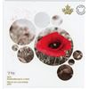 Image 1 : ONE DOLLAR COIN (CANADIAN) *2015 REMEMBERENCE COINS* (2 X 25 CENT COINS) *1 X DOLLAR COIN*