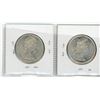 Image 2 : LOT OF 2-FIFTY CENT COINS (CANADIAN) *1966 & 1967* (SILVER)