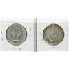 Image 2 : LOT OF 2-FIFTY CENT COINS (CANADIAN) *1959 & 1961* (SILVER)
