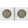 Image 2 : LOT OF 2-FIFTY CENT COINS (CANADIAN) *1937 & 1947* (SILVER)