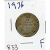 Image 1 : TWENTY FIVE CENT COIN (CANADIAN) *1936* (SILVER)
