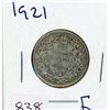 Image 1 : TWENTY FIVE CENT COIN (CANADIAN) *1921* (SILVER)