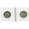 Image 2 : LOT OF 2-TWENTY FIVE CENT COINS (CANADIAN) *1912 & 1913* (SILVER)