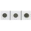 Image 2 : LOT OF 4-FIVE CENT COINS (CANADIAN) *1947 DOT & 3 X 1947* (SILVER)