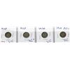 Image 1 : LOT OF 4-TEN CENT COINS (1928, 1929, 1930 & 1931* (SILVER)