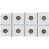 Image 2 : LOT OF 8-TEN CENT COINS (CANADIAN) *1919, 1921, 1928, 1929, 1930, 1931, 1935 & 1936* (SILVER)