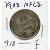 Image 1 : FIFTY CENT COIN (USA) *1908* (SILVER) *NEWFOUNDLAND*
