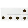 Image 2 : LOT OF 5-ONE CENT COINS (CANADIAN) *1922, 1923, 1924, 1925 & 1926*
