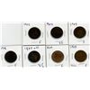 Image 1 : LOT OF 7-ONE CENT COINS (CANADIAN) *1902, 1904, 1905, 1906, 1907, 1908 & 1909*