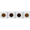 Image 2 : LOT OF 4-ONE CENT COINS (CANADIAN) *1910, 1911, 1912 & 1913* (LARGE)