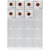 Image 9 : LOT OF 87 -ONE CENT COINS (CANADIAN) *1927 - 2012* (IN DISPLAY CASE)