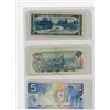 Image 2 : LOT OF 3-FIVE DOLLAR BILLS (CANADIAN) *1954, 1972 & 2002*