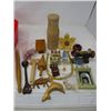 Image 2 : LOT OF MISC COLLECTIBLES (MAGNETS, DOLL HOUSE FURNITURE, ETC)