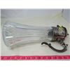 Image 2 : GLASS AND SILVER PLATED CARAFE