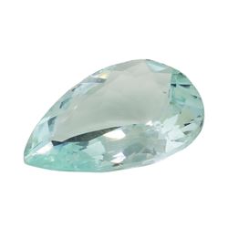 4.57 ct. Natural Pear Cut Aquamarine