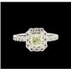 Image 2 : 1.64 ctw Diamond Ring - 14KT White Gold