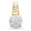 Image 1 : 14k Gold 0.09CTW Diamond Pendant, (I1-I2/G-H)