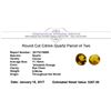 Image 3 : 8.90 ctw.Natural Round Cut Citrine Quartz Parcel of Two