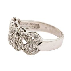 1.00 ctw Diamond Ring - 14KT White Gold