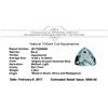 Image 2 : 2.36 ct.Natural Trilliant Cut Aquamarine