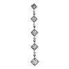 Image 1 : 14k White Gold 0.33CTW Diamond Pendant, (I1-I2/G-H)