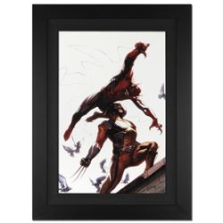 "Secret Invasion #7" Extremely Limited Edition Giclee on Canvas by Gabriele Dell'Otto and Marvel Com